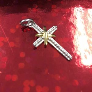 Sterling Silver Cross Charm